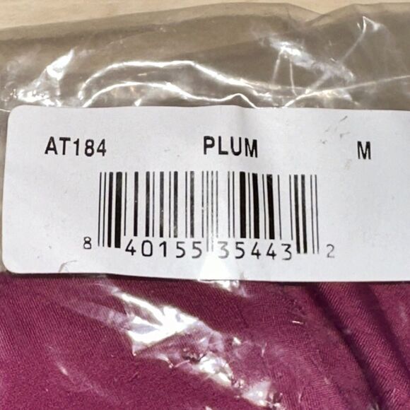 Andie Women Size M The Canary Tank Top Plum Swim NEW Glossy Eco Nylon - Picture 8 of 9